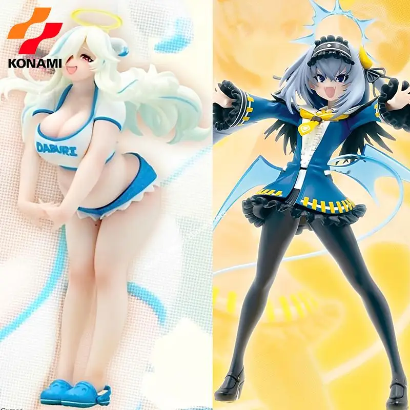 In Stock KONAMI PR!ZE COLLECTION Mahjong Fight Girl Ankoku Mitsuha Dubrielle PVC Anime Action Figures Model Collection Toy