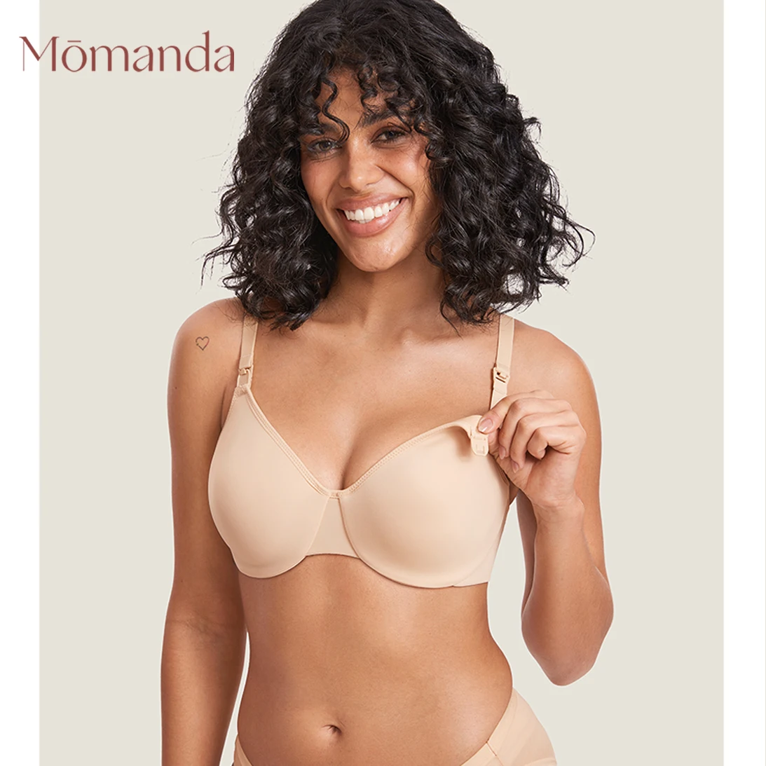 Underwire Nursing Unlined Minimizer Bras para mulheres, Bralette de amamentação, cobertura total, suporte a maternidade, sem acolchoado, DD, E, F, G, H