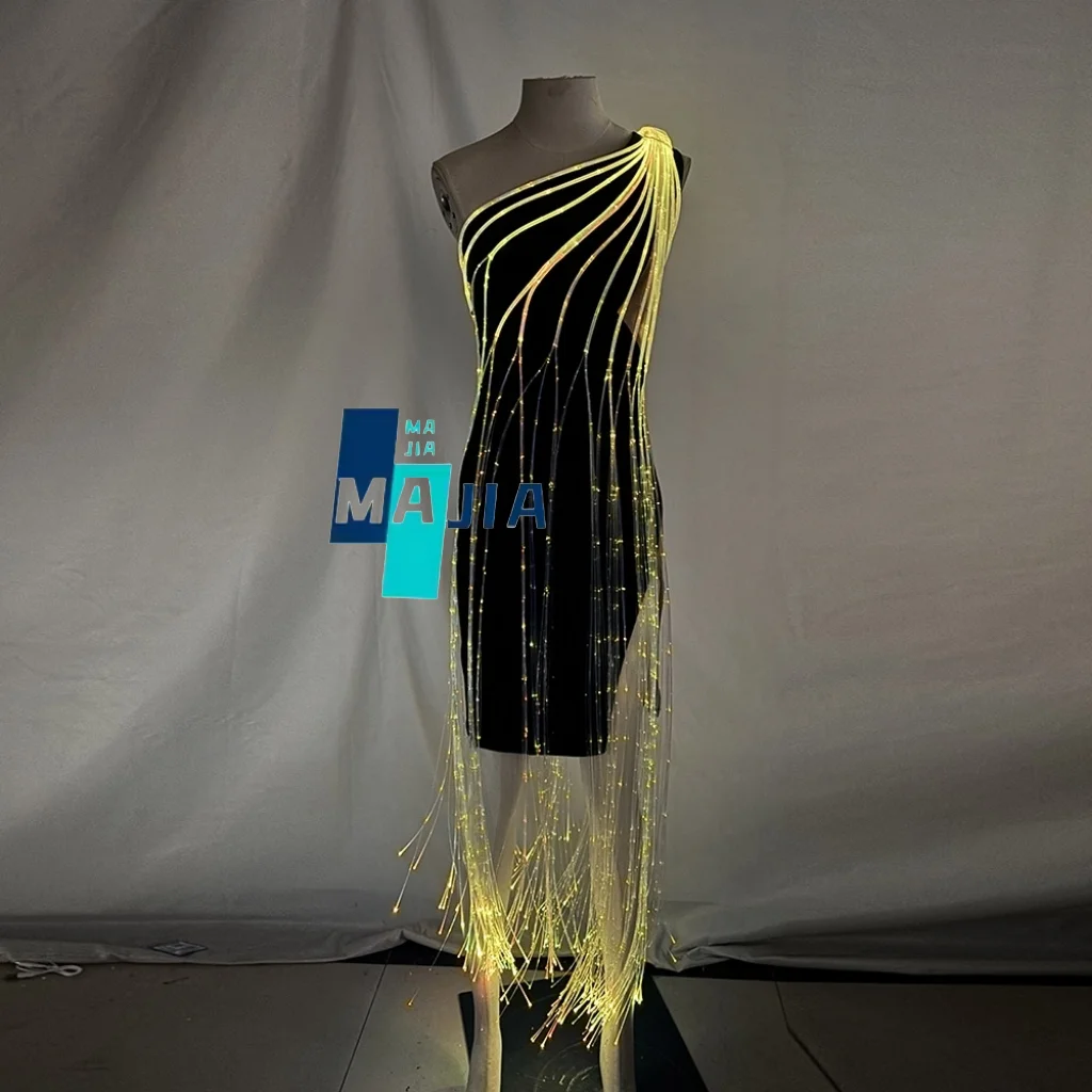 Women's Remote Control LED Tutu Leotard - USB Rechargeable Color Changing Light Up Ballet Dance Costume for Stage Performance