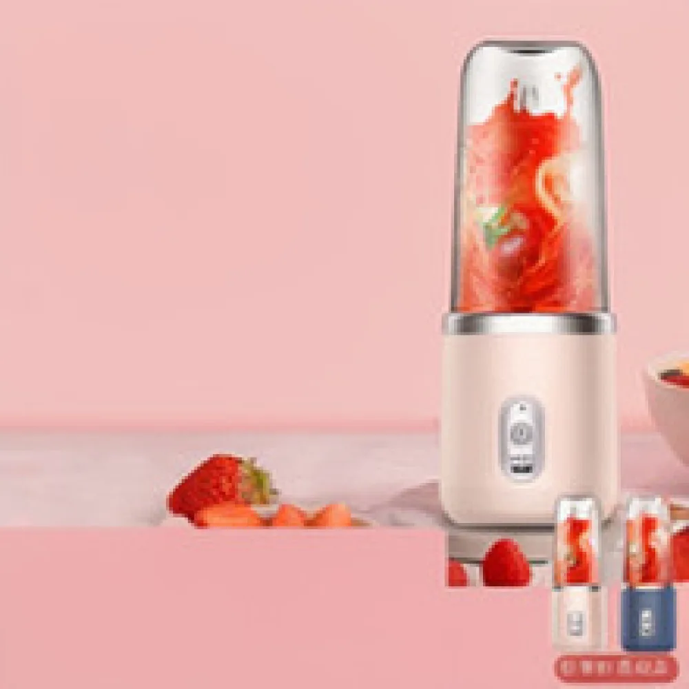 Mini Mini Portable Juicer Blender USB Rechargeable Fruit Mixer Personal Size Smoothie Maker Food Grade Cup For Office Workout - Aliexpress Deal