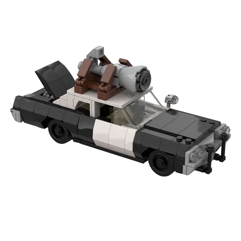 335 個 MOC ブルースブラザーズ S ブルースモービルシティモデルビルディングブロック建設おもちゃクリスマスギフトアイデア教育レンガ