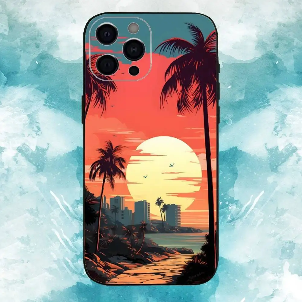 حافظة هاتف D-David H-Hockney لهاتف iPhone17,16,15,14,13,12,11 Plus، Pro Max غطاء أسود ناعم #5