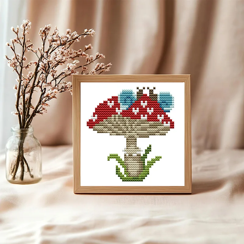 

Soulgift New Pre-Printed Cross Stitch Kit, Stamped 9CT/11CT/14CT/16CT DMC Threads, Embroidery kit, Easy to Follow - Dawdle