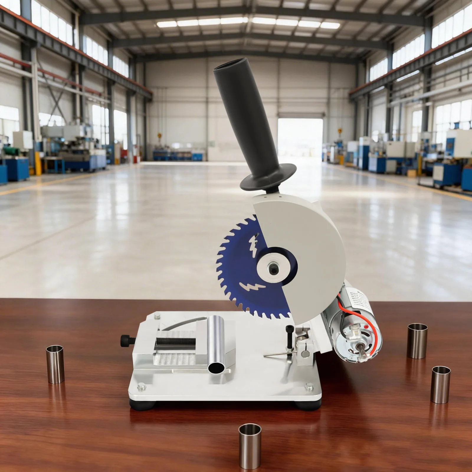 

Mini Table Saw 96W 9000RPM 4 Inch Blade Portable Electric Cutter Low Noise Space Saving DIY Wood Acrylic Plastic Cutting Tool