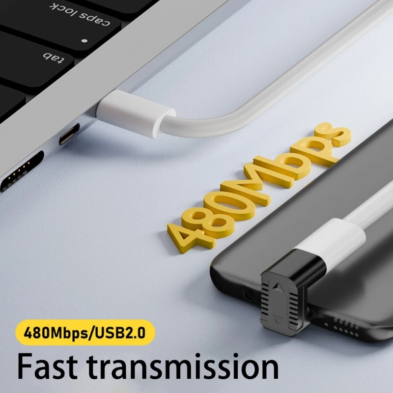 2024 ใหม่ 90 องศาซ้ายขวามุม Micro USB ชายประเภท หญิงอะแดปเตอร์ CONNECTOR