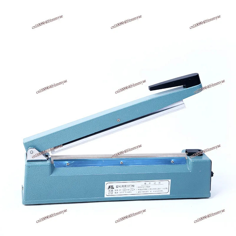 Manual Hand Press Heat Sealer Household Commercial Plastic Aluminum Foil Bag Sealing Machine For Nougat Tea Snack Food Packaging