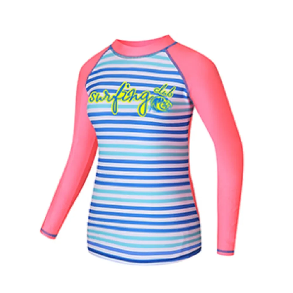 

Surf Rash Guards Top for Women, Lycra long sleeves, UPF50 +, Quick Dry Surf-Clothes Swim Kitesurf, Windsurf Dive T-Shirt 2025