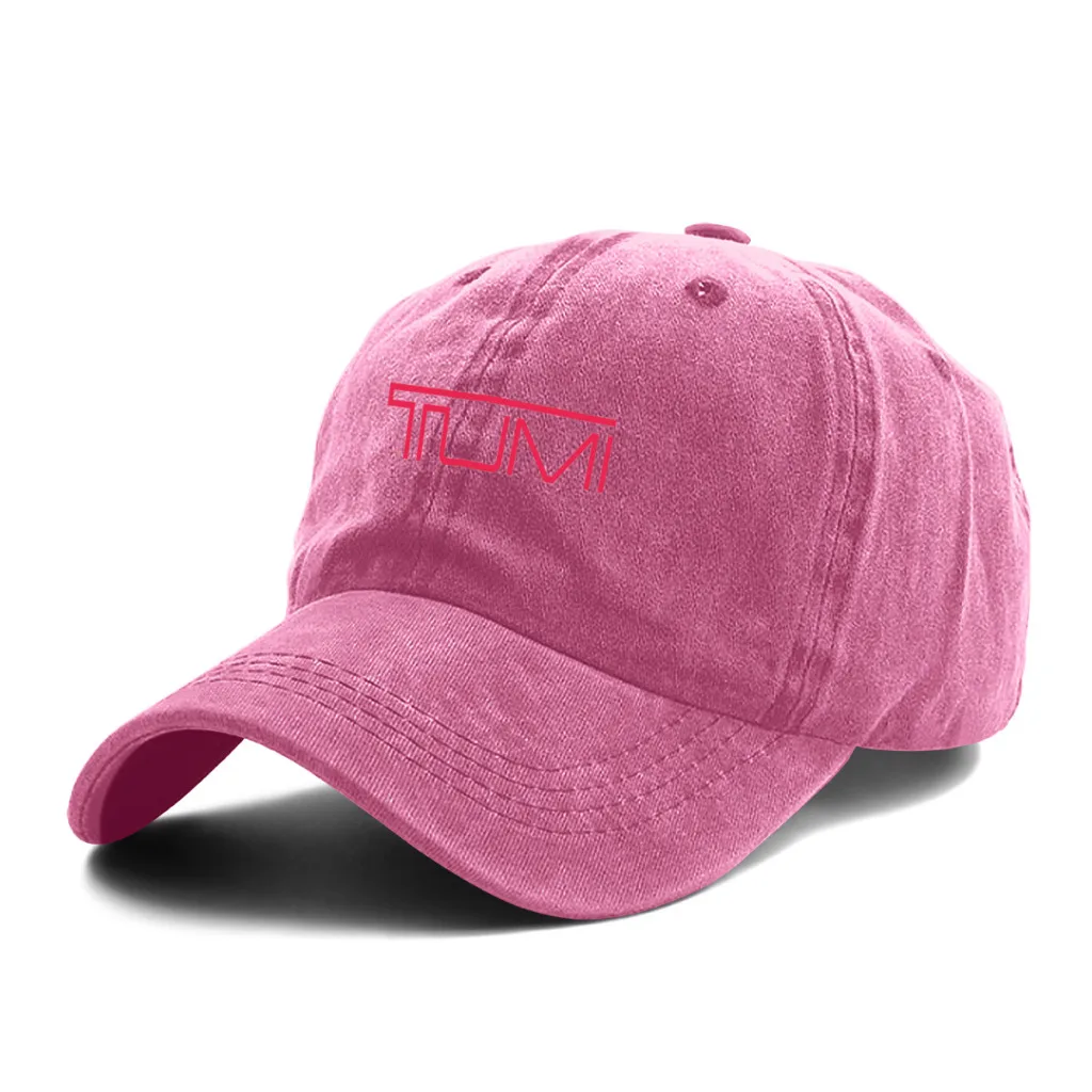 

T-Tumi Unisex Washed Cotton Cap Mountain Baseball Cap Adjustable Casual Outdoor Streetwear Sports Hat