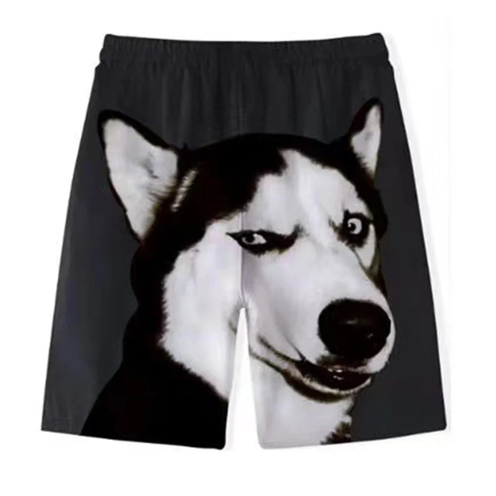 Funny Dog Shorts Casual Walking Home Sleepwear Creative Men Casual Shorts Sports Fitness Beach Short Pants M-5XL