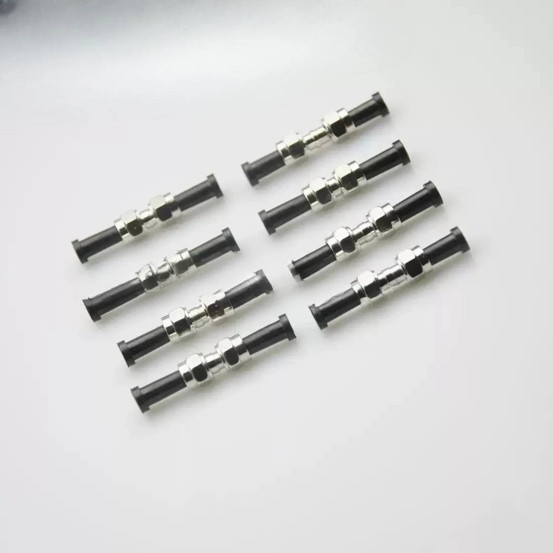 FSMA‑SMA905 Double Male Optical Fiber Short Cable for Spectrometer, Integrating Sphere Spectroscopy Test Fiber Optic Patch Cord
