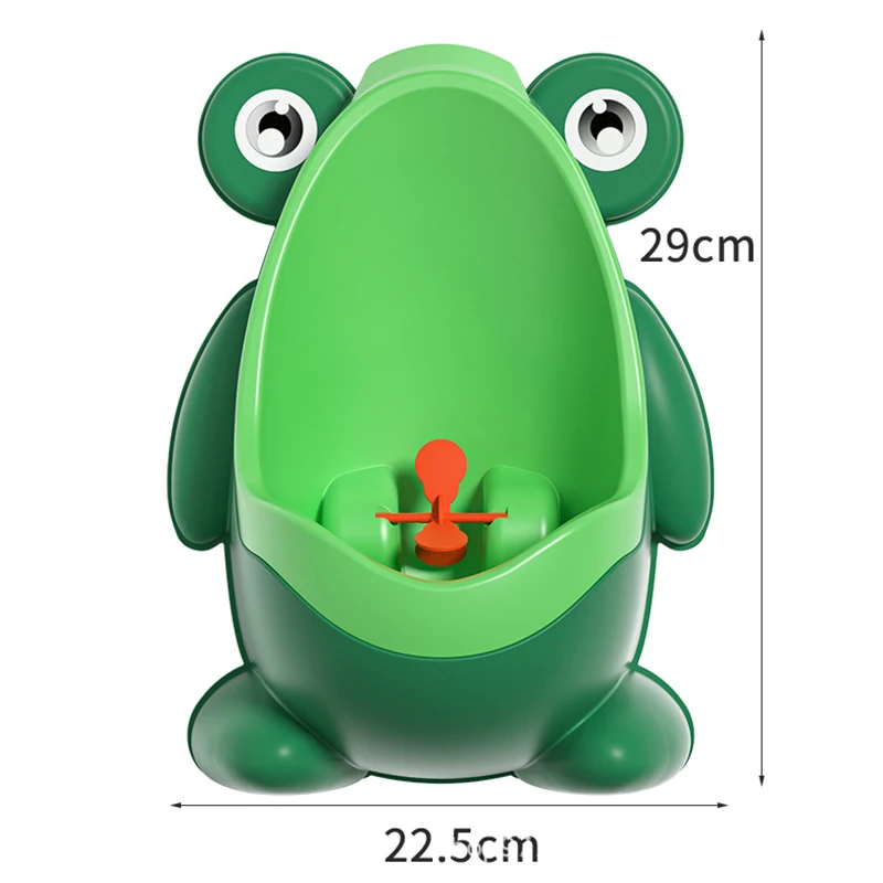새로운 패턴 유행 작은 개구리 남성 아기 소변기 소년 벽 마운트 어린이 서 소변기 소년 소변 훈련 장치