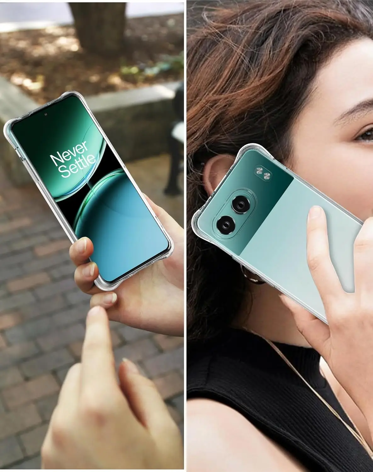 لينة بولي TPU واضح كريستال حماية الكاميرا الغطاء الخلفي للهاتف ل OnePlus Nord 4 5 One Plus Nord4 1 + Nord5 5G درع للصدمات