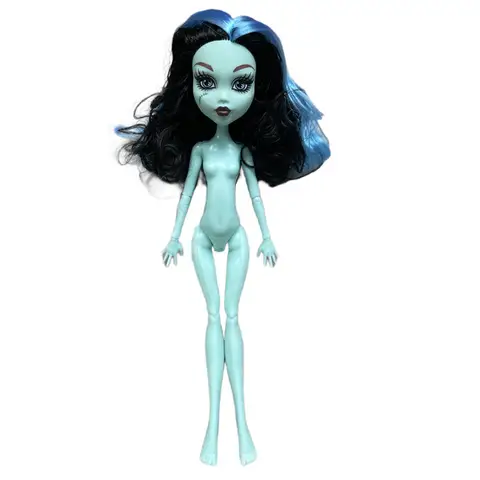 Flerleds rörlig dockkropp 23 cm dockleksak som passar många huvuden vit grön brun lila monster high dockkropp katthuvuden 10 best sales Monster High-tillbehör - №2