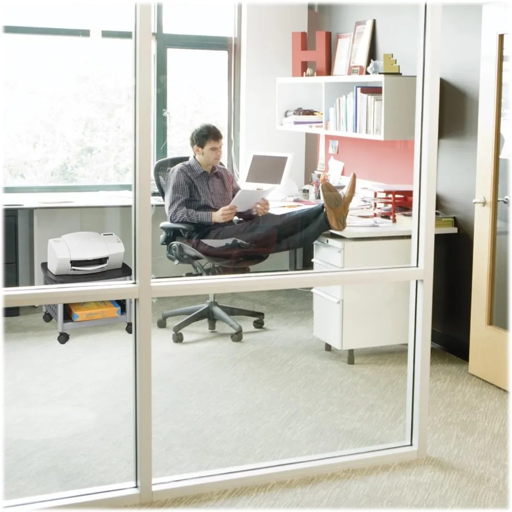 

Underdesk Multi Functional Stand - 1855BL, Powder Coated Steel, Swivel Wheels, Holds 100 lb - Home Orginization Solutions