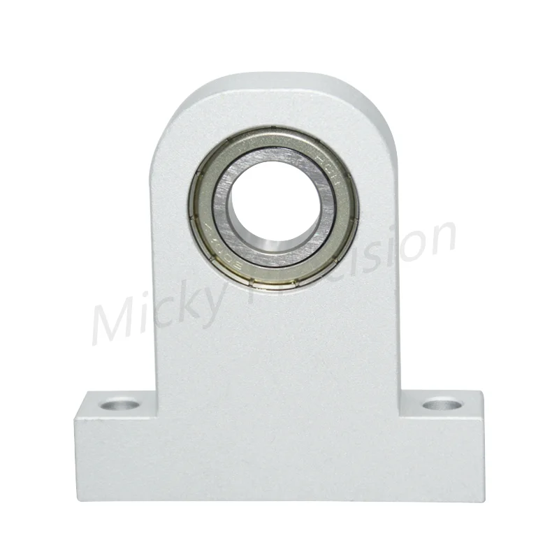 Economical Vertical Bearing with Housing Bearing Seat Parts Aluminum Bearing Fixed Seat Screw Optical Shaft Bearing Dia 6-30mm