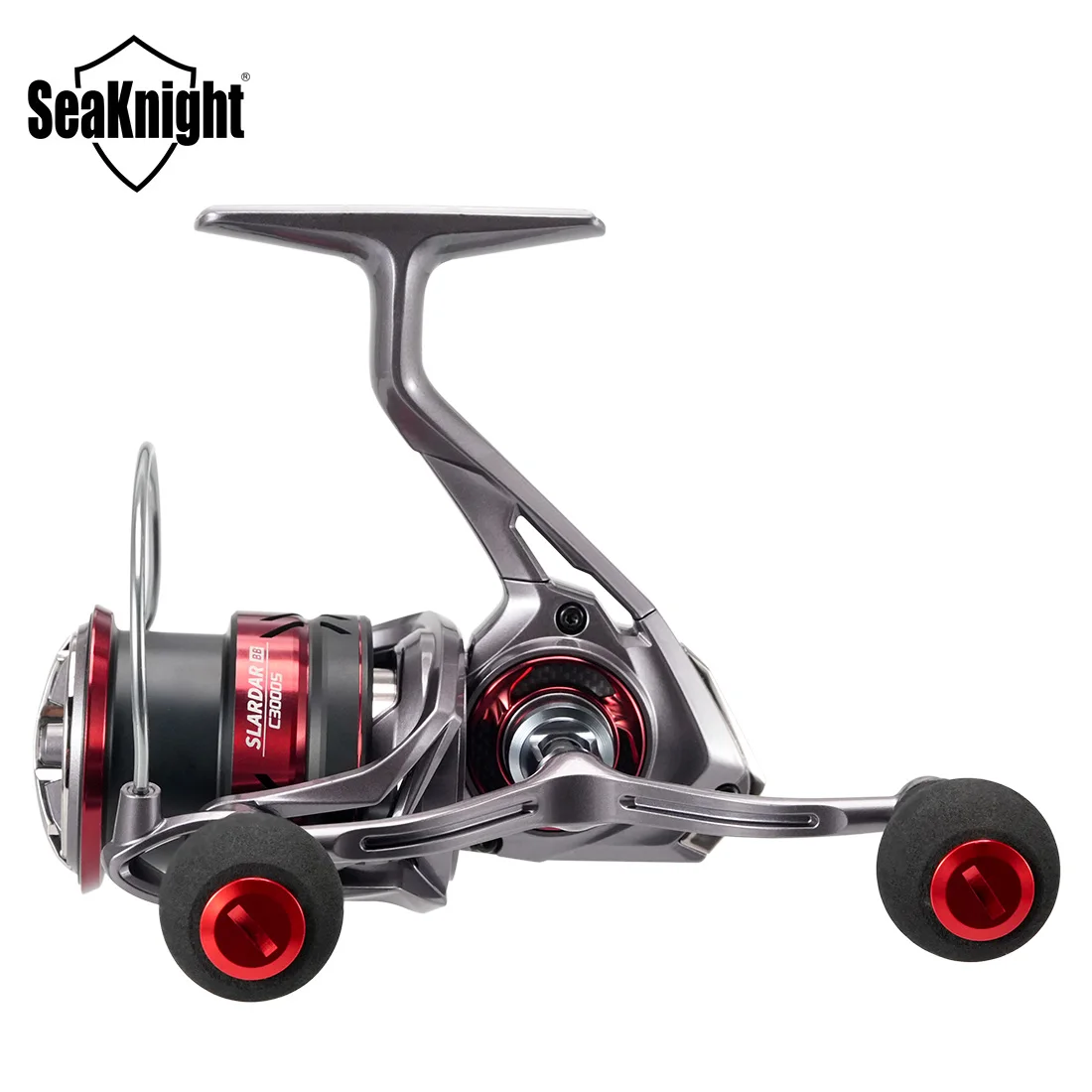 SEAKNIGHT SLARDAR C3000S  Double Handle Reel 228G  8kg  5.2:1  Long-Distant Throwing Shallow Spool Reel