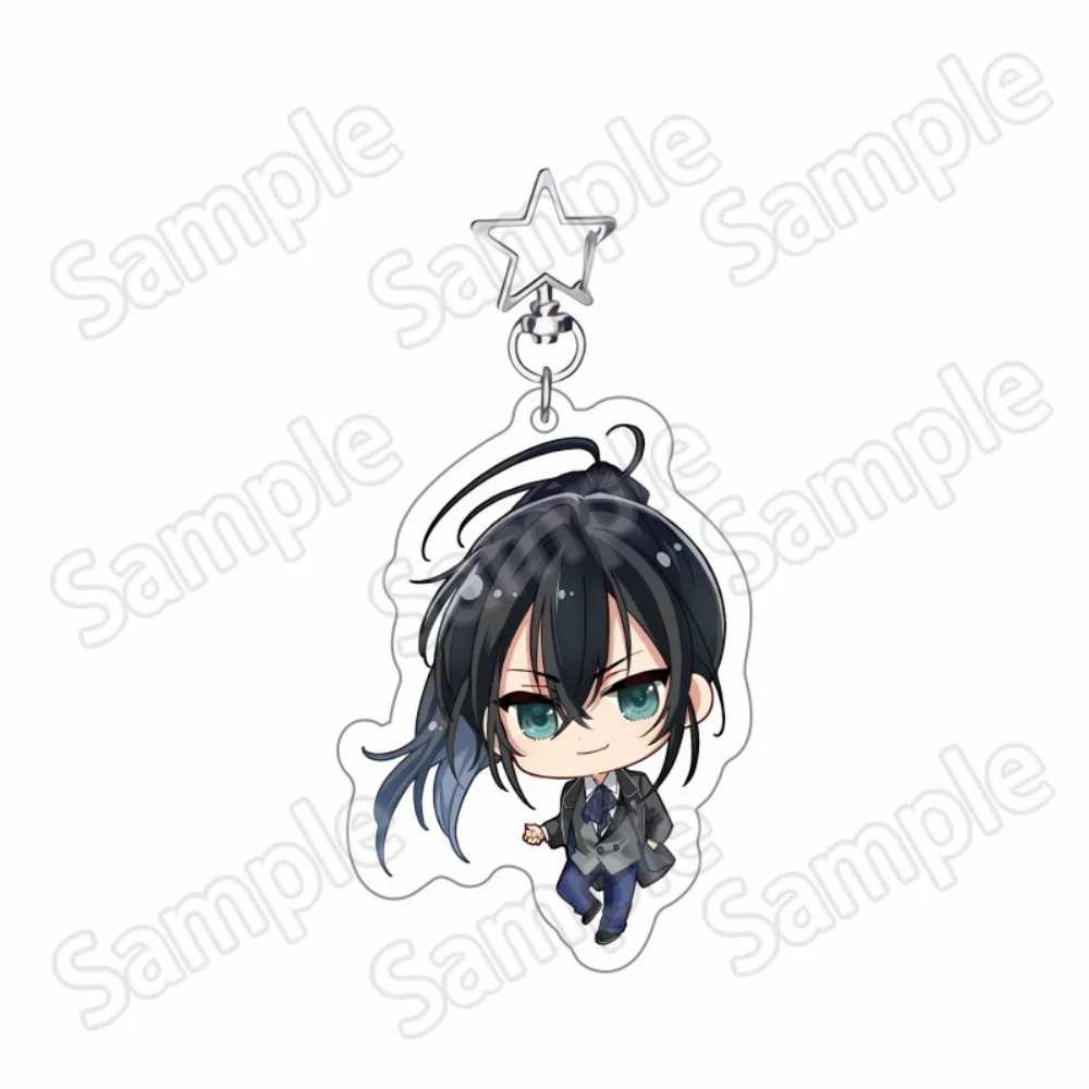 Anime Mo Dao Zu Shi MDZS Q Version 6‑10cm Acrylic Stand Keychain Wei Wuxian Lan Wangji Wen Ning Desktop Ornament Collectible Fan