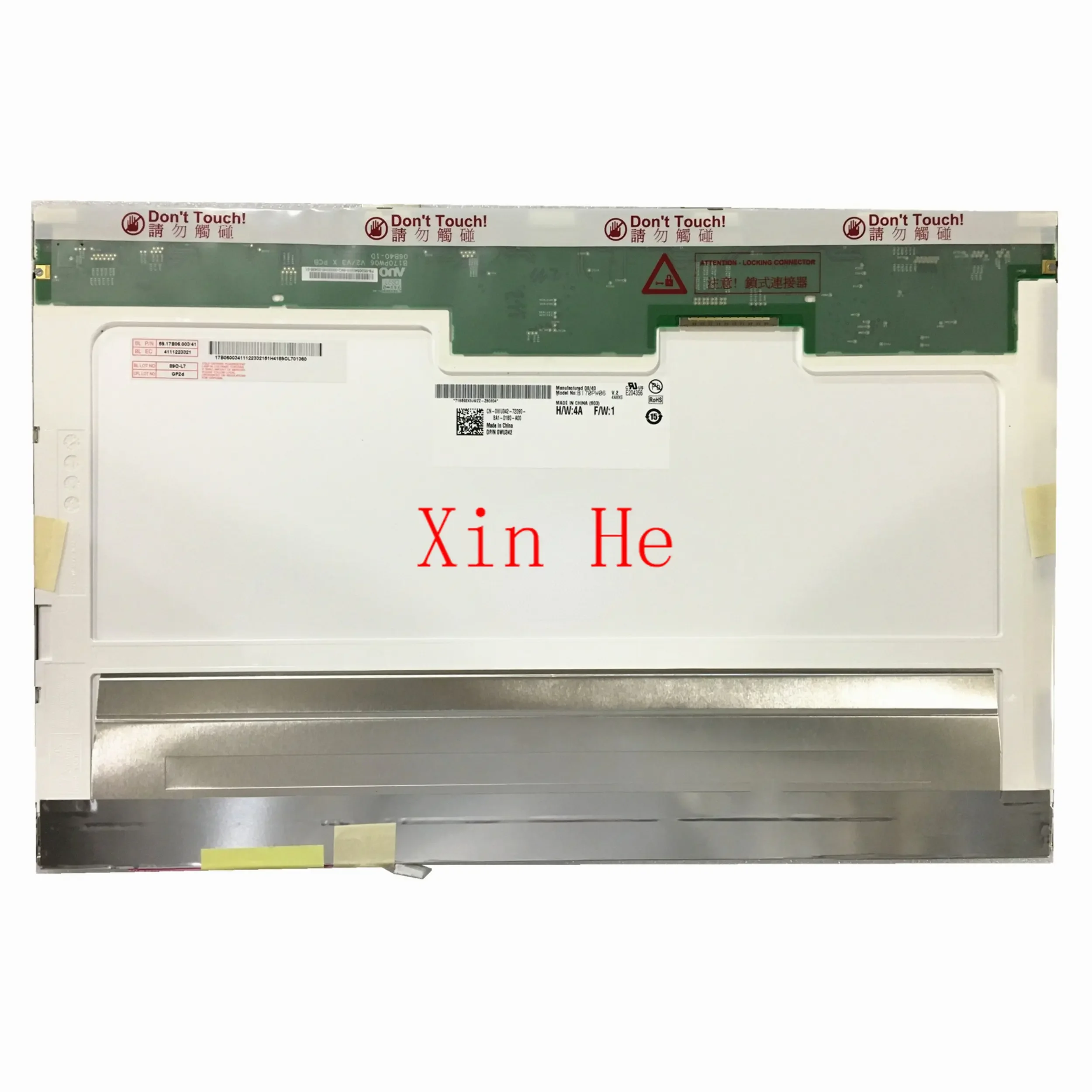 

B170PW06 V.2 B170PW03 B170PW01 V.1 V.0 LP171WP4 LTN170X2-L02 LTN170BT08 LP171WX2 1440*900 LCD Panel