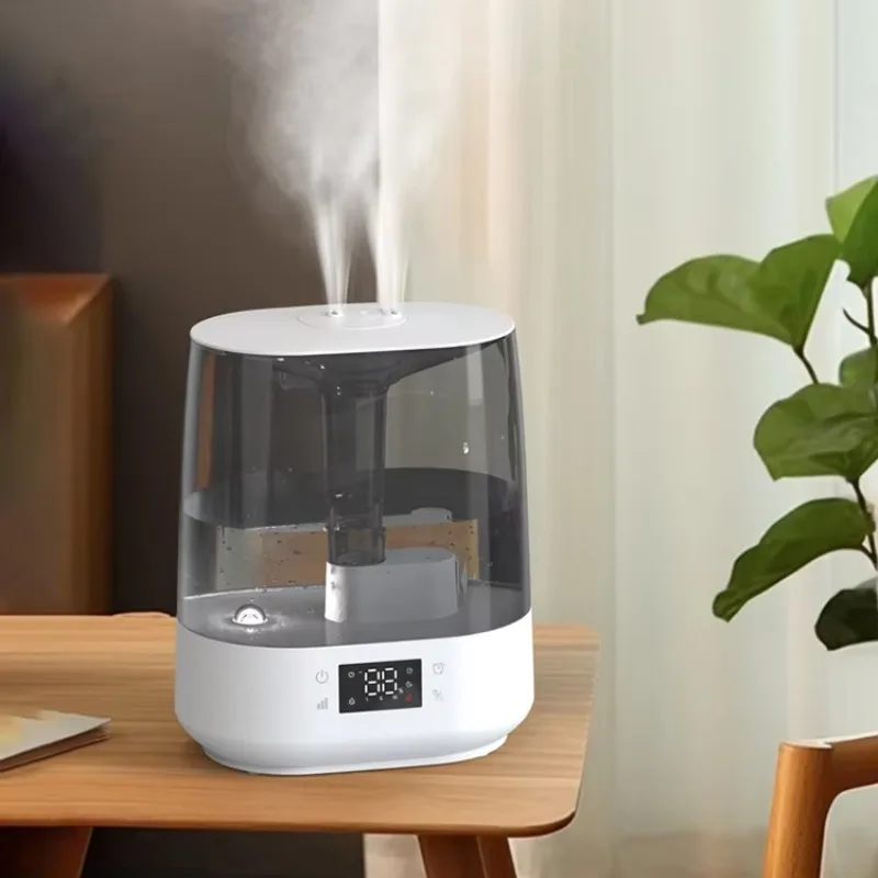 6L White Aromatherapy Commercial Household Hotel Cool Mist Tabletop Perfume Humidistat Ultrasonic Humidifier with Night Light