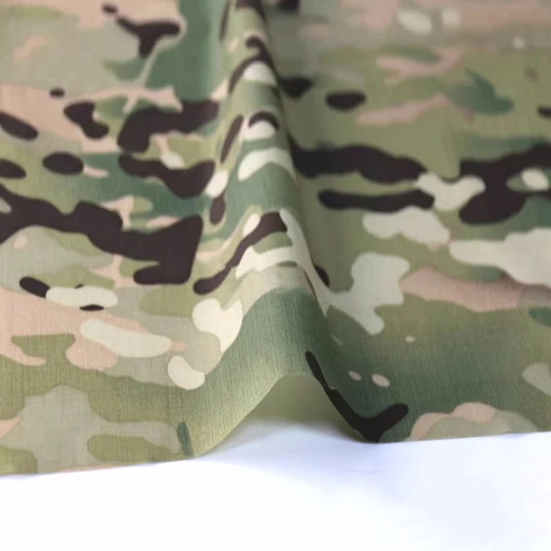 210T Multicam CP Camouflage Fabric MC Nylon Polyester Taffeta Waterproof Cloth IRR Infrared Safe Optional Raincoat Tent DIY