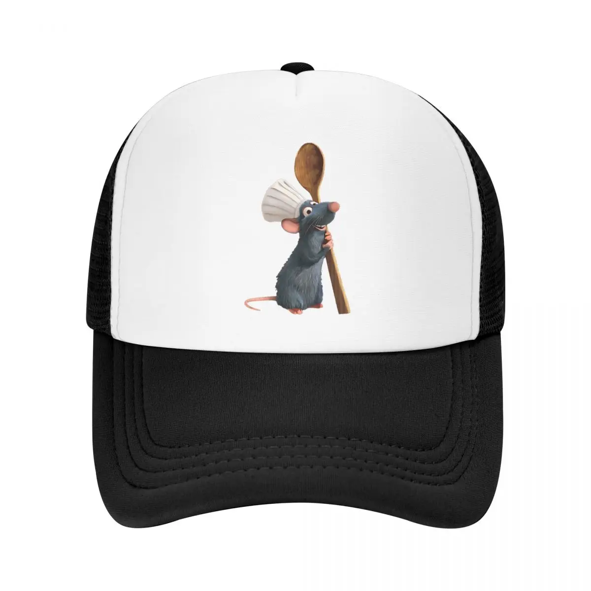 Punk Unisex Ratatouille Chef Remy Trucker Hat Adult Adjustable Baseball Cap Men Women Outdoor