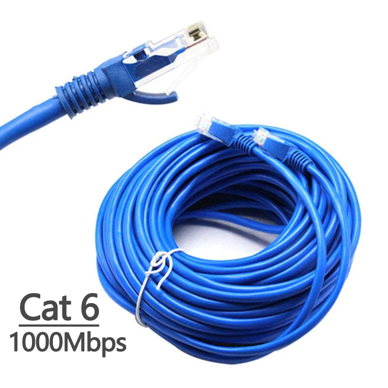 PS PC 모뎀 라우터 클리어런스 와이파이 익스텐더용 네트워크 패치 케이블, Cat 6 이더넷 케이블, 1M Cat6 LAN 케이블, UTP RJ45