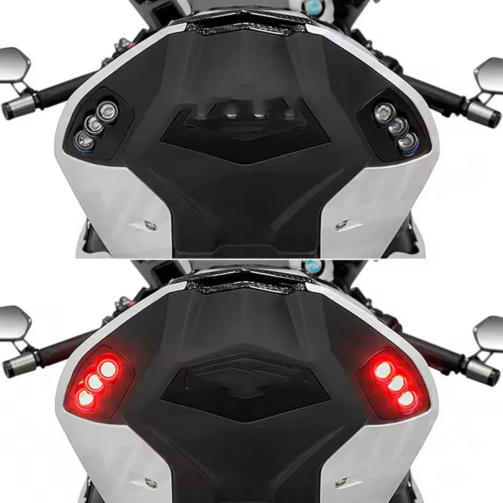 For BMW S1000RR 2019-2025 New Rear Lights Motorcycle LED Turn Signal Indicators Directional Flasher Light Taillight S1000RR