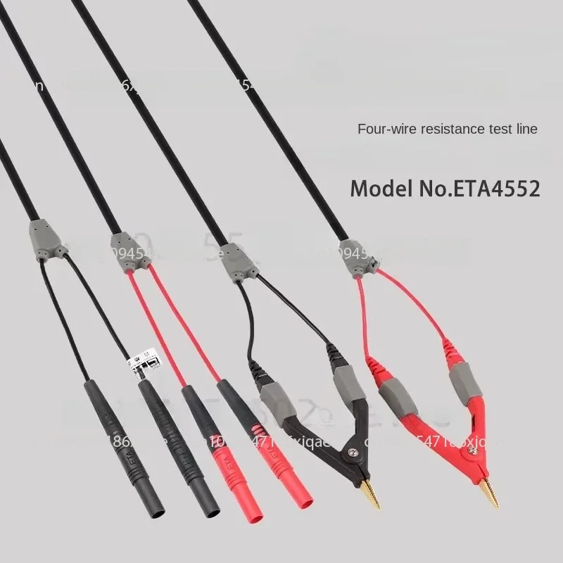 

ETA4552 Desktop Multimeter 4mm Test Lead Ohmmeter 1200mm Insert Matching High-Quality Electronic Measurement Tool