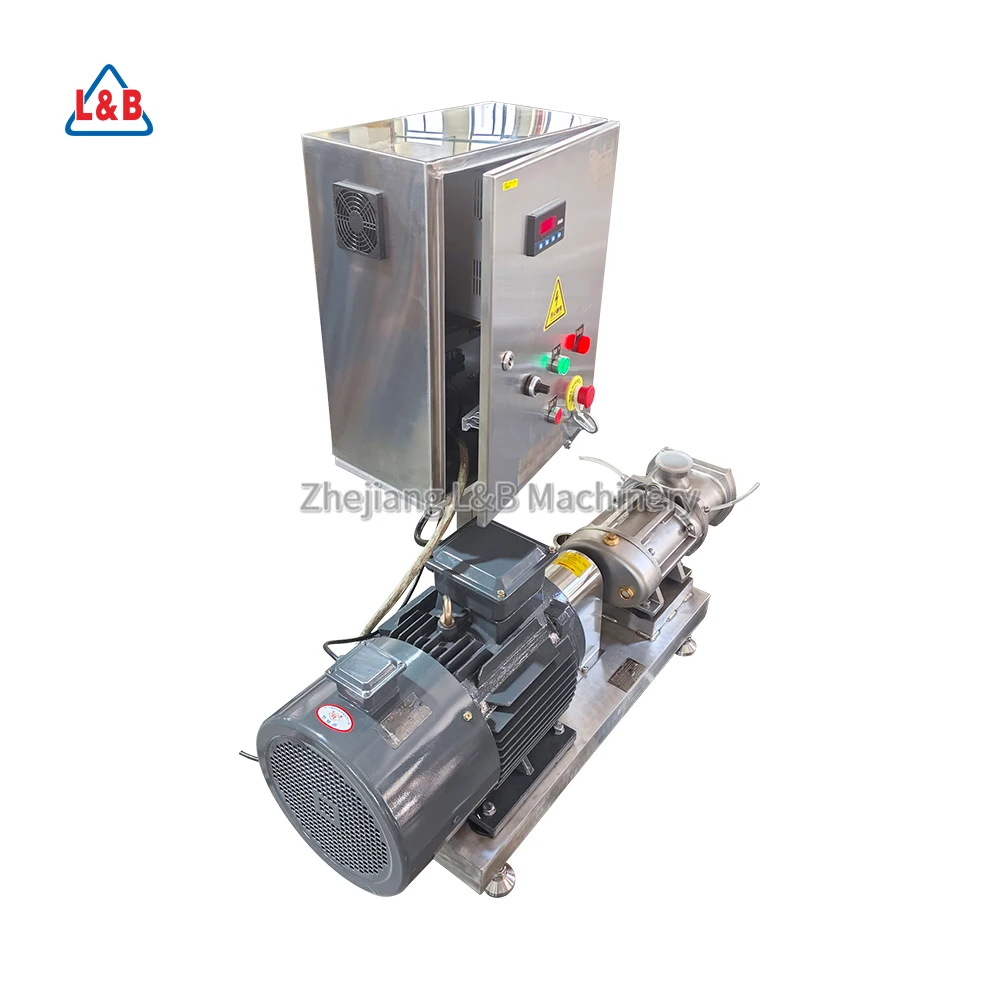 Hygienic Stainless Steel 316 Double Twin Screw Pump for Chocolate Liquid