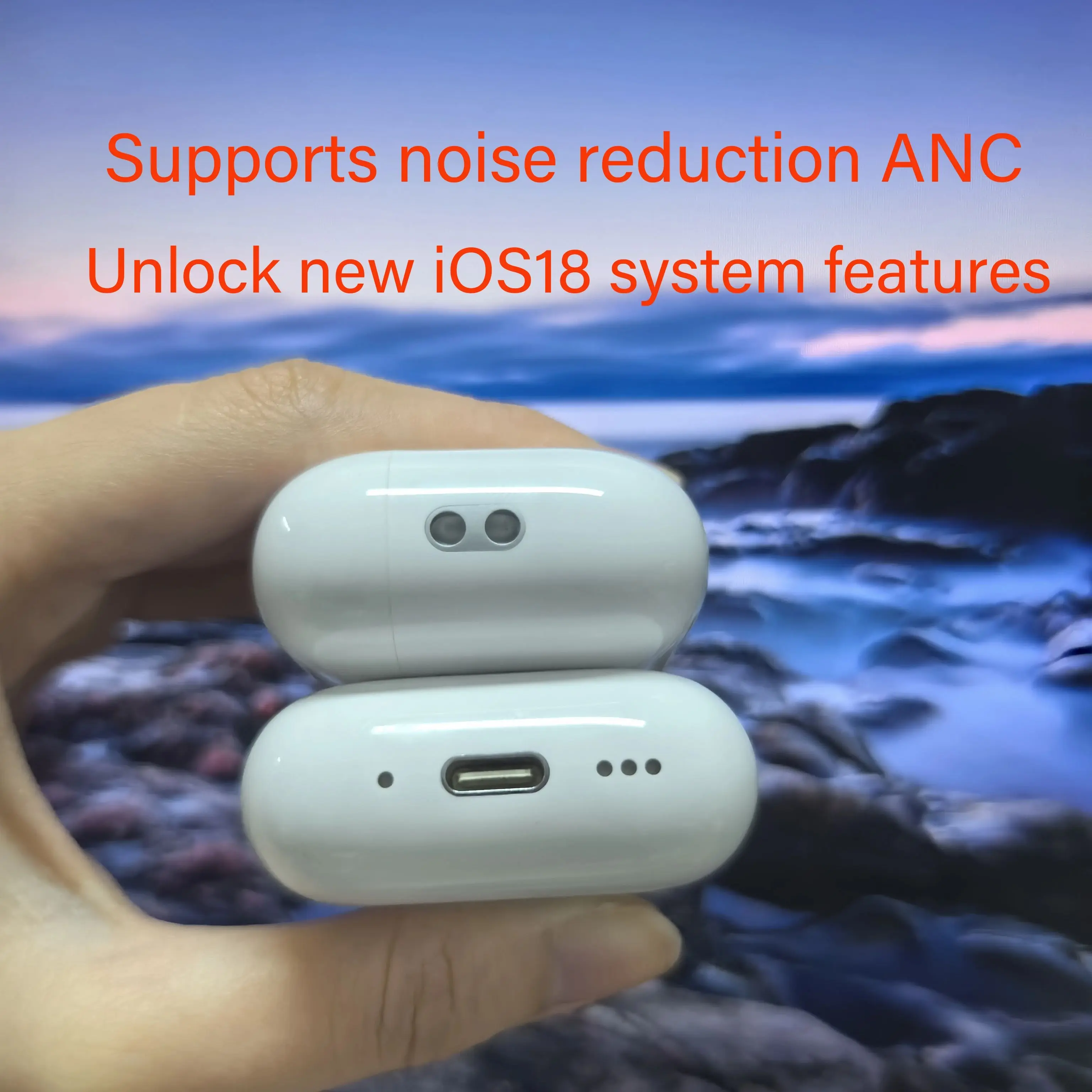 

Original Pro 2 ANC C-type Wireless Headphone Bluetooth Earphone In Ear Tws Gaming Sports Headphones for IOS 18
