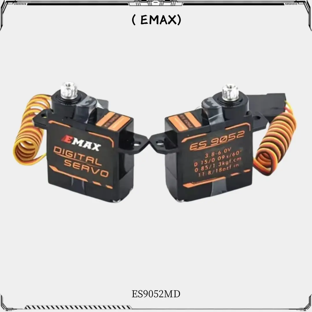 EMAX ES9052MD Digital Metal Servo 5.5g with Gears  For RC  FPV Airplane Drone