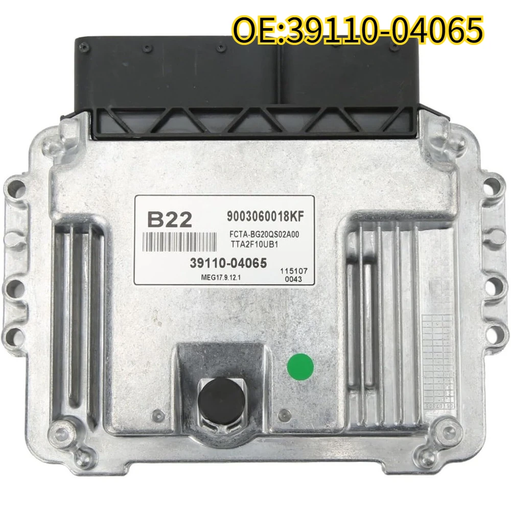 

High quality New For 39110-04065 B22 Ecu Automotor Computer Board Ecu Elektronische Regeleenheid Past Voor Hyundai Past Voor Kia