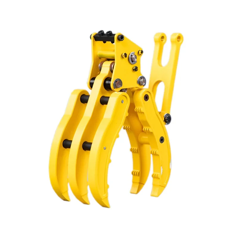 Double E EC160E Metal Quick Hitch Coupler/ Big Bucket/ Gripper/ Hammer for RC 1:14 E010 E111 Hydraulic Excavator Model