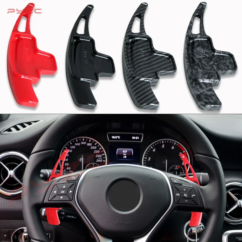 Car Steering Wheel Shift Paddle Extension For Mercedes-Benz A B E M R GLK SLK Class W166 176 212 246 X166 204 Accessories