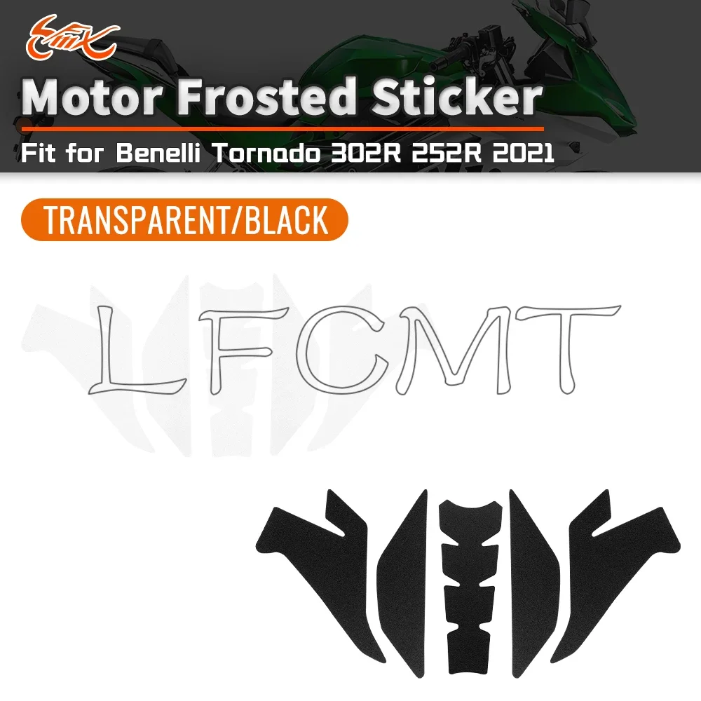 

Tank Pad Protector Stickers Fit for BENELLI Tornado 302R 252R 2021-UP Motorcycle Side Fuel Tank Pad Anti Slip Traction Decals