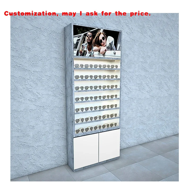 custom.Luxury Eyewear Display Optical Furniture Sunglass Shop Interior Design