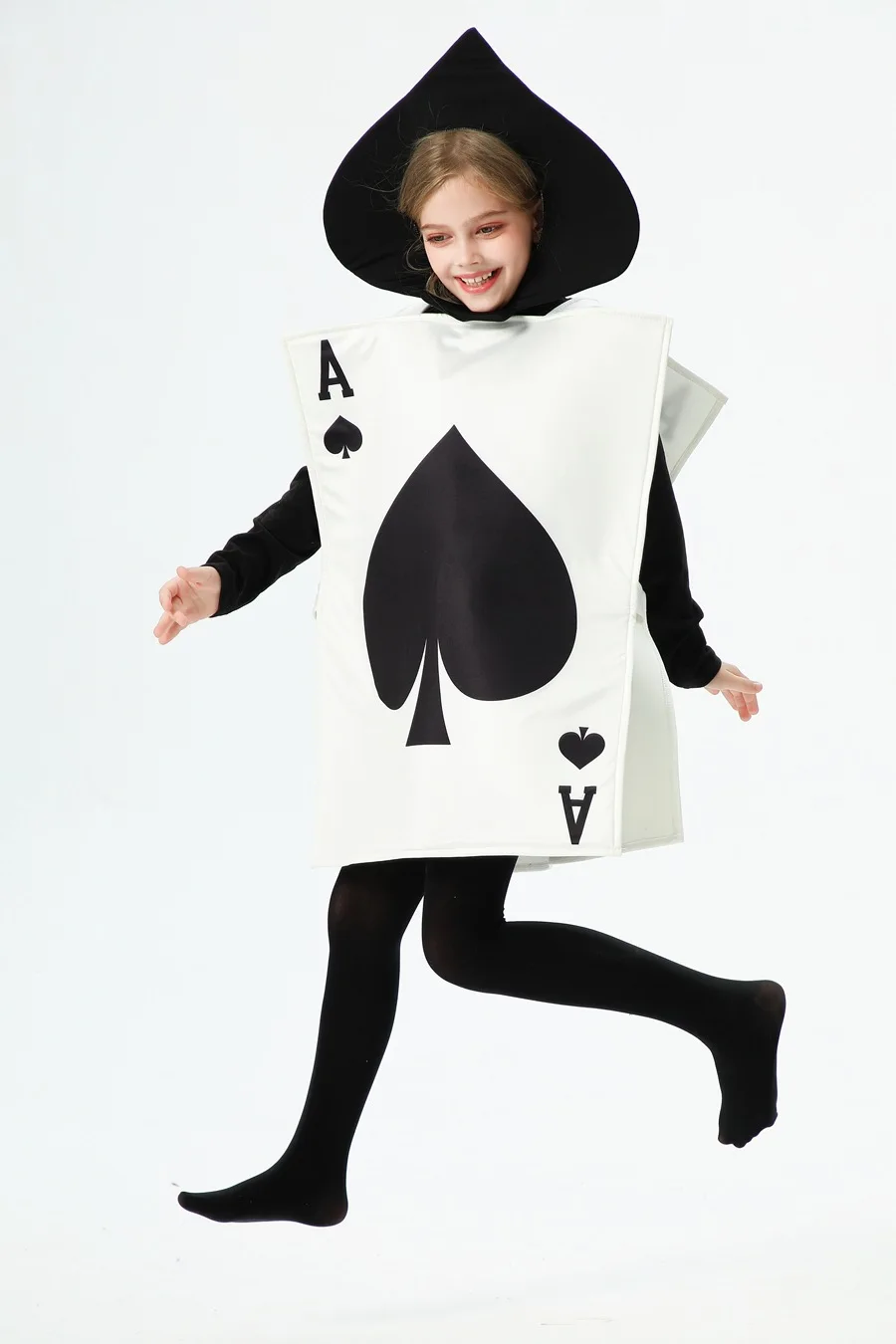 Alice im Wunderland Märchen-Set für Erwachsene, Halloween-Spielkarten, Pfirsichherz, Cosplay-Kostüm, Karnevalsparty, lustiges Verkleidungsset, Neu – Detail 2