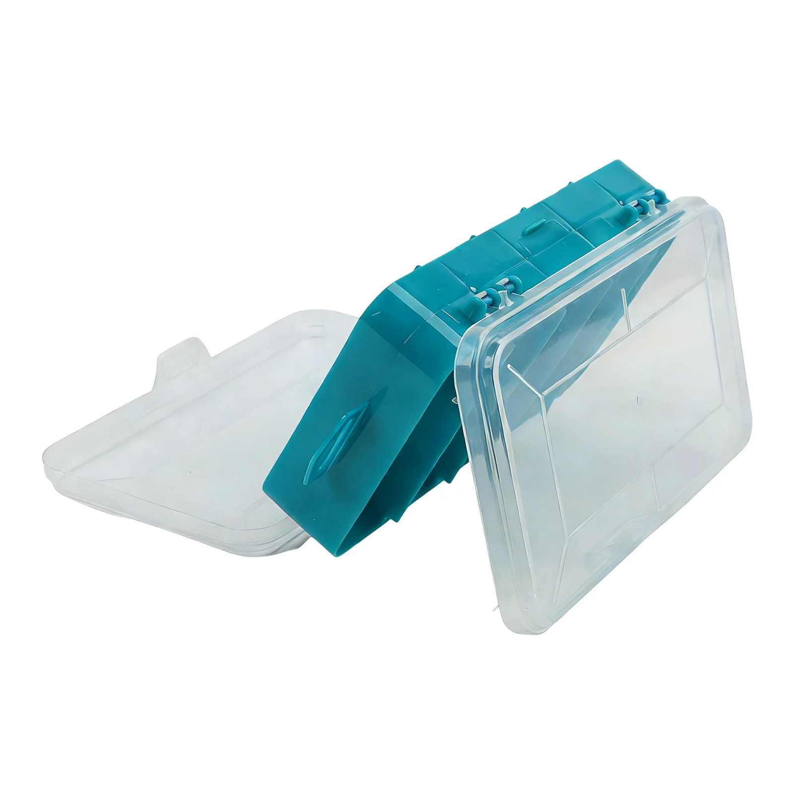 8-Cavity Plastic Organizer Box for Screws Bolts Nuts Nails and Small Metal Items Commonly Found in Toolboxes or Repair Stations