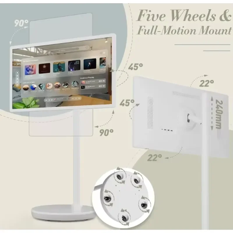 32 Inch Por Android Smart Floor Standing Interactive Touch Screen Wireless USB Serial Inteace ed Digital