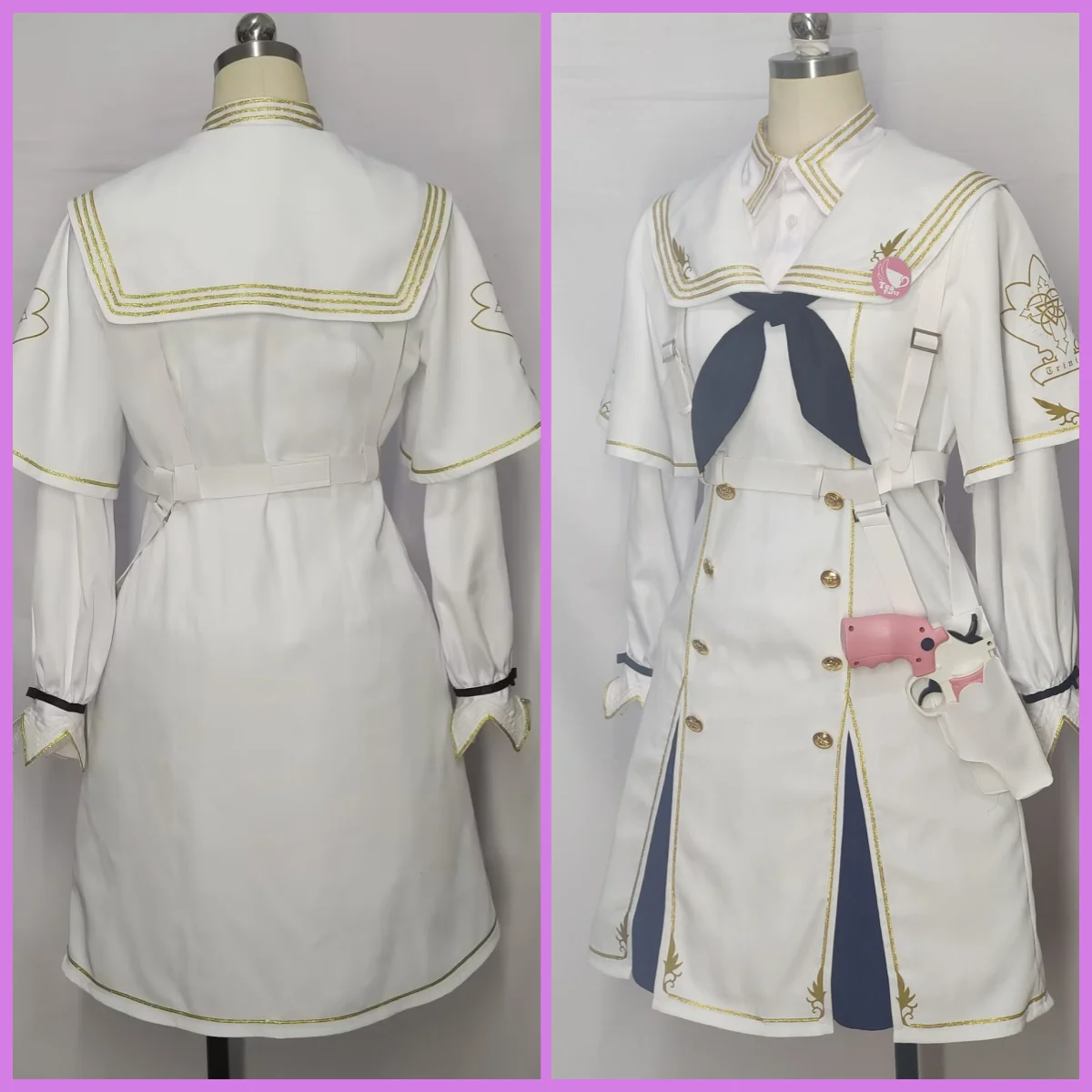 COS-KiKi Anime Blue Archive Kirihuji Nagisa Game Suit Cosplay Costume Lovely Uniform Halloween Party Role Play Outfit Any Size