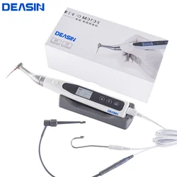 2 IN 1 Dental Cordless/Replacement Endomotor With Built-in Apex Locator Endodontic Motor With 16:1 Contra Angle Dentistry Tools