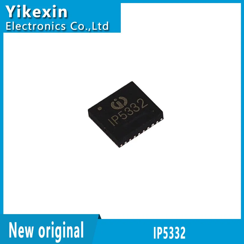 Original genuine IP5332 packaged QFN32 silk screen W332 battery management chip