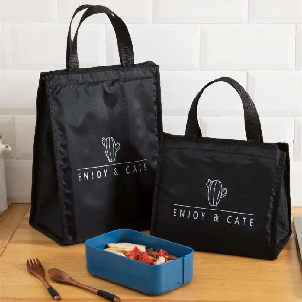 Simplicity Waterproof Portable Container Keep Warm Thick Durable Tote Pouch Insulated Lunch Bag