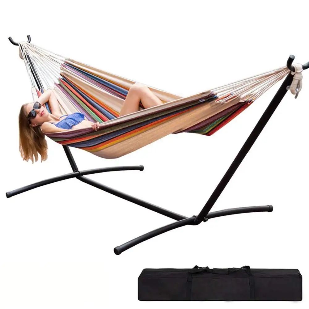 hamac-en-toile-de-camping-en-plein-air-avec-support-en-acier-peu-encombrant-balancoire-suspendue-lit-chaise-pliante-portable
