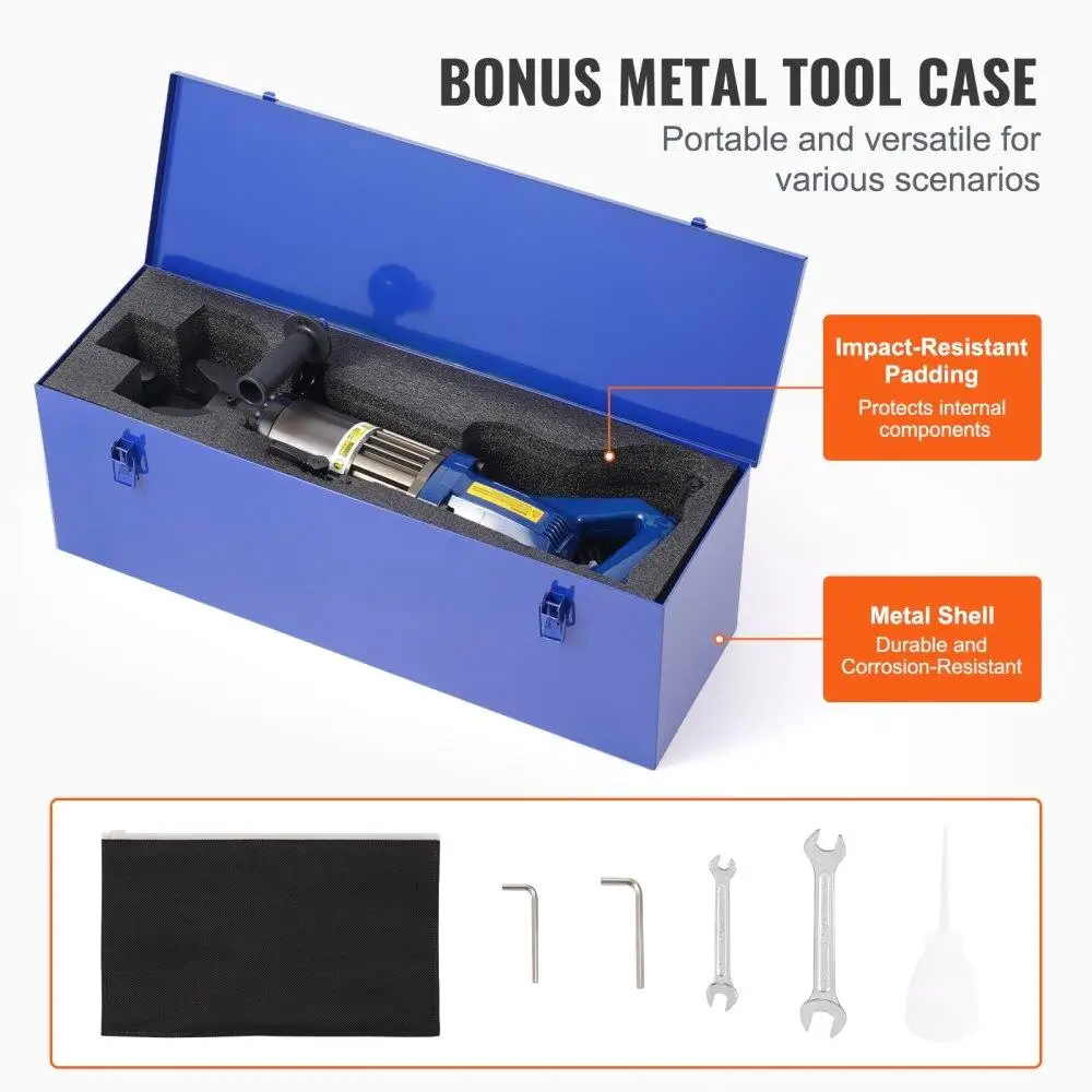 1500W Electric Hydraulic Rebar Bender Heavy-Duty Construction Tool with Cutting and Bending Function for 3/4" #6 Rebar 6-20mm