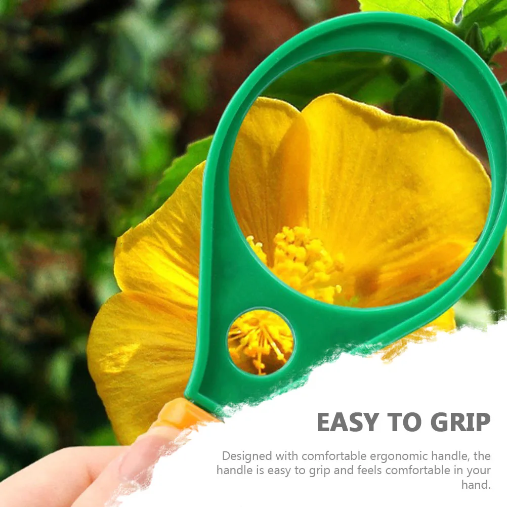 

3pcs Handheld Magnifying Glass Ergonomic Design Kids Learning Reading Observation Tool For Children Educational Science Explorer