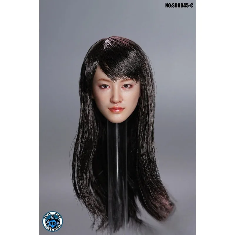 Presale SDH045 1/6 مقياس الممثلة اليابانية عمل الشكل رئيس نحت نحت نموذج صالح 12 ''TBL PH القمح الجلد الجسم الديكور #5