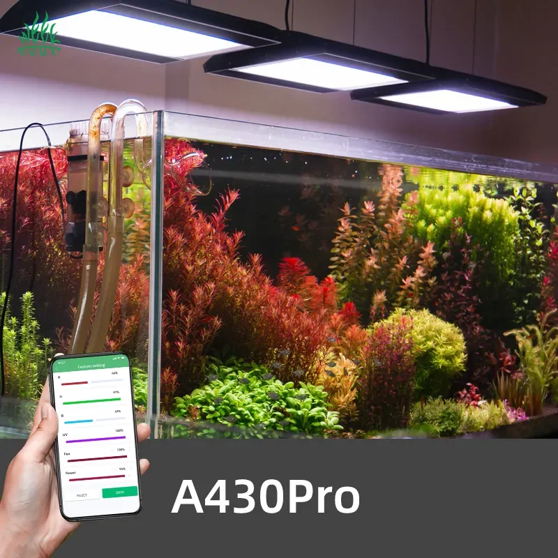 Week Aqua A430 PRO 120W Aquatic Freshwater Fish Tank Water Plant