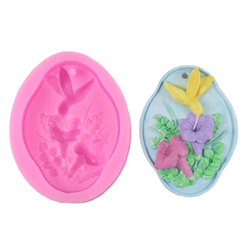 

Силиконовая форма для брелока Колибри, автомобильная подвеска, форма для изготовления ювелирных изделий, принадлежности