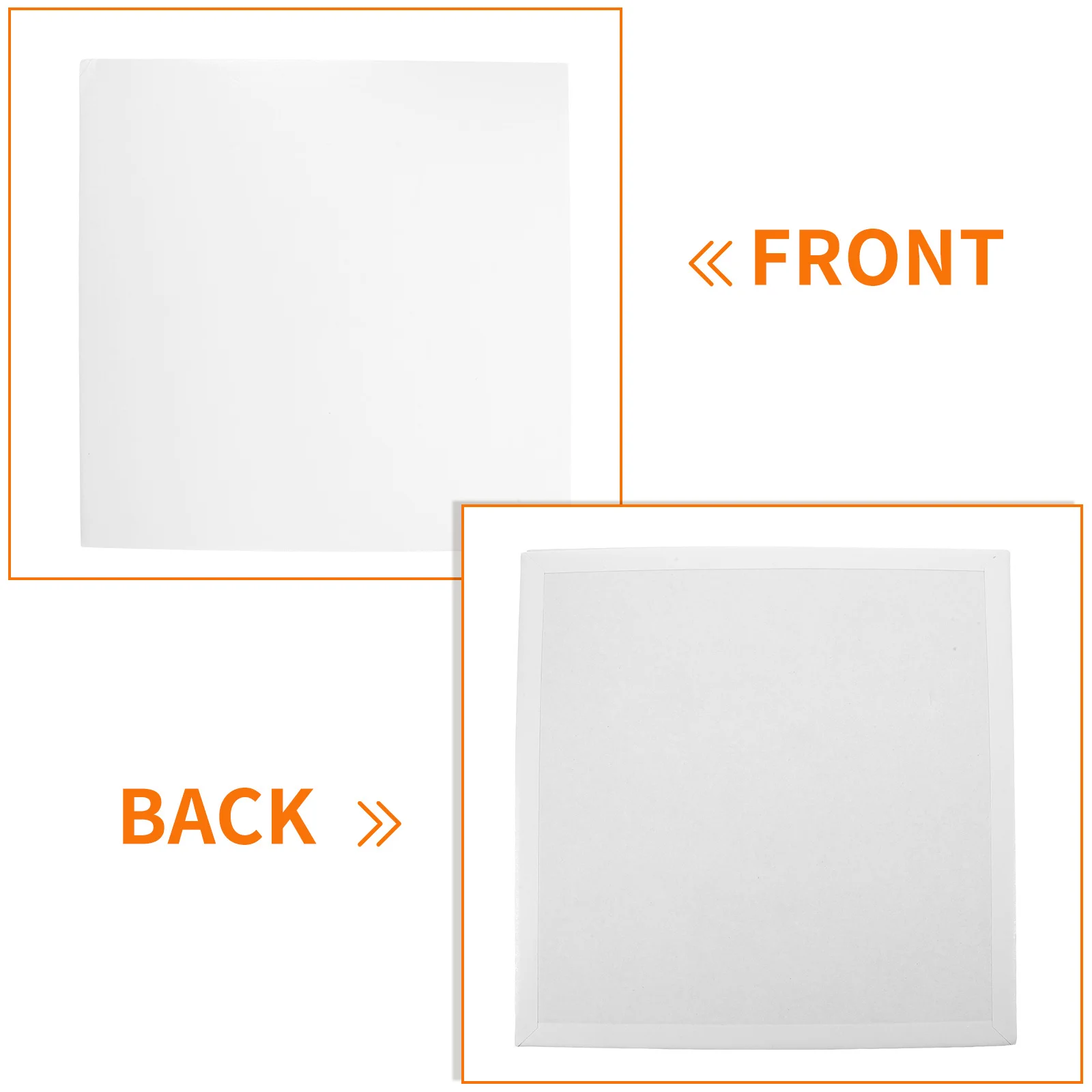 

4pcs Board Square Base 10Inch Heavy Duty Cake Display Bases For Birthday Party Mousse Cakes Baking Supply Cake Serving Tray